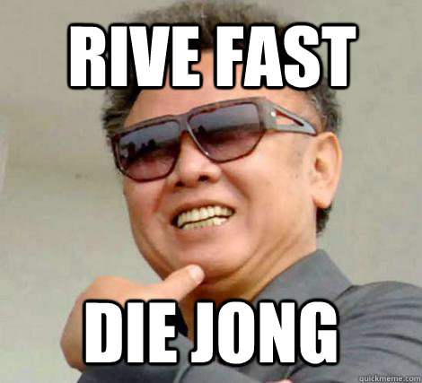 Rive fast die jong  Kim Jong-il