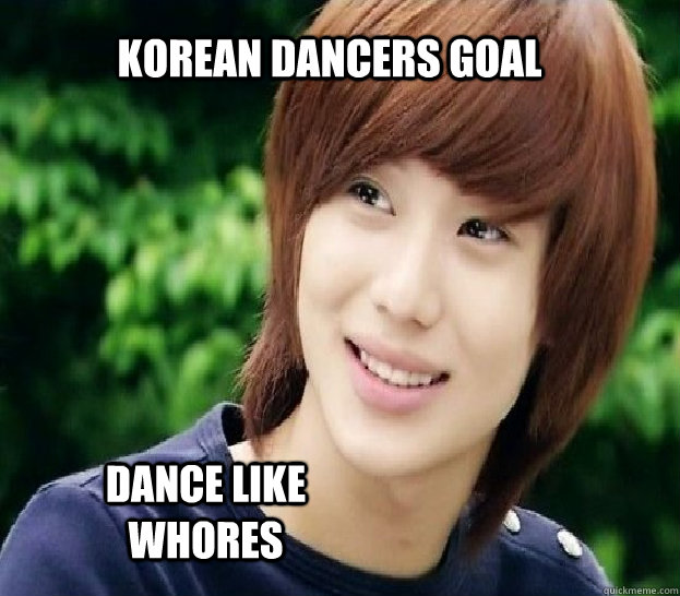 korean dancers goal dance like whores  