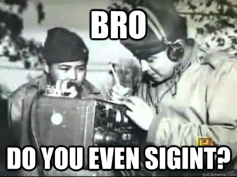 BRO DO YOU EVEN SIGINT? - BRO DO YOU EVEN SIGINT?  sibro