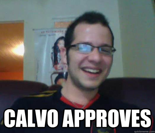  CALVO APproves -  CALVO APproves  calvo