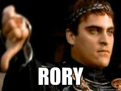  RORY -  RORY  Downvoting Roman