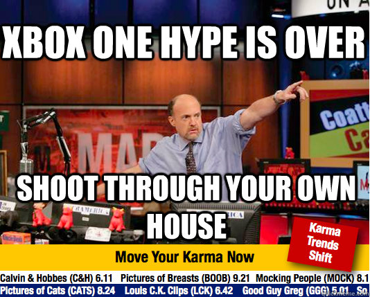 Xbox One hype is over shoot through your own house  Mad Karma with Jim Cramer