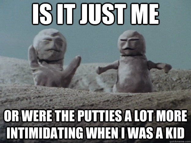 Is it just me Or were the putties a lot more intimidating when i was a kid - Is it just me Or were the putties a lot more intimidating when i was a kid  zyuranger-putties