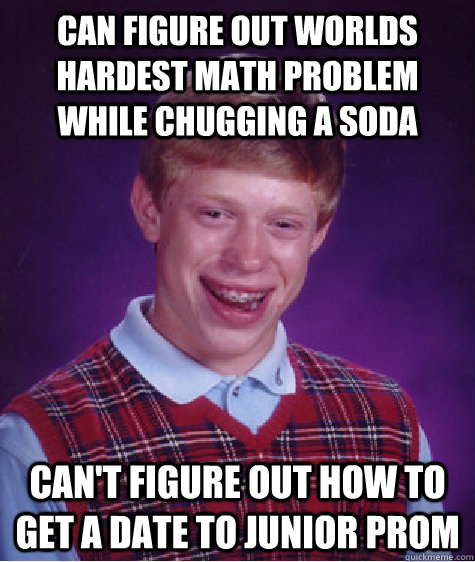 Can Figure Out Worlds Hardest Math Problem While Chugging A Soda Can't 