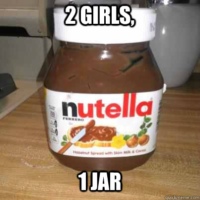 2 girls, 1 Jar  