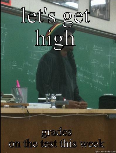 LET'S GET HIGH GRADES ON THE TEST THIS WEEK Rasta Science Teacher