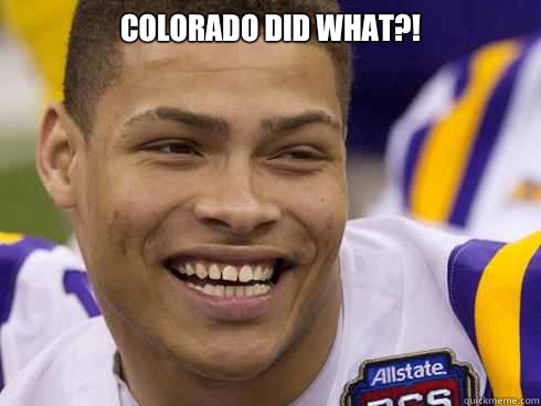 Colorado did what?!   