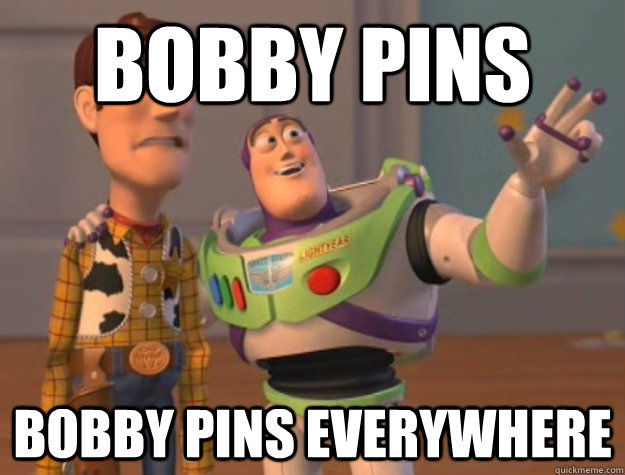 bobby pins bobby pins everywhere  Buzz Lightyear