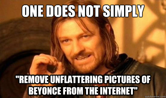 One Does Not Simply 