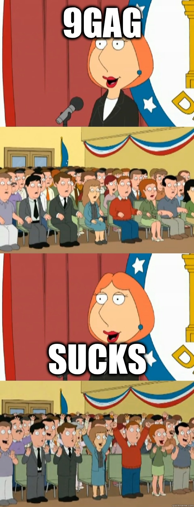 9GAG Sucks - 9GAG Sucks  Lois Griffin