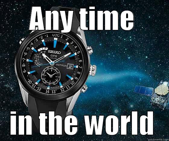 Time is Yours - ANY TIME IN THE WORLD Misc