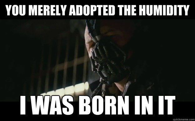 You merely adopted the humidity I was born in it  Badass Bane