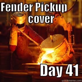 FENDER PICKUP          COVER                   DAY 41 Misc