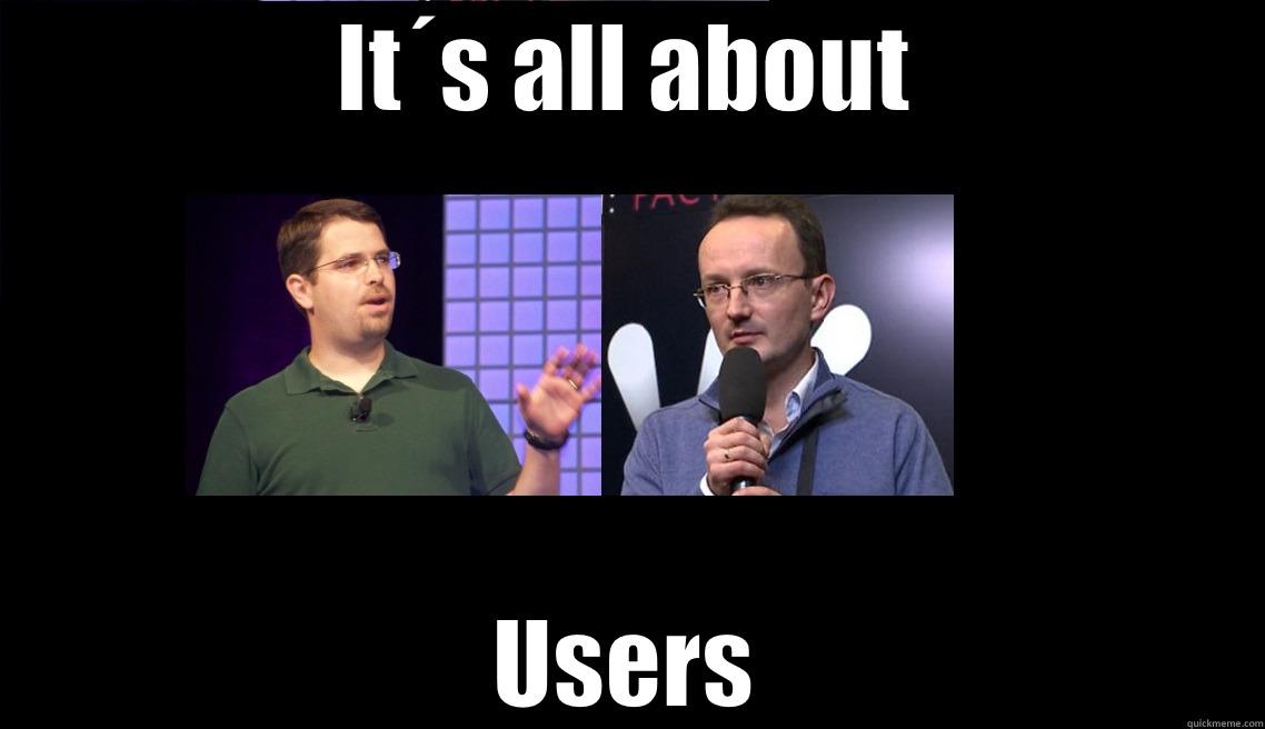 It´s all about users - IT´S ALL ABOUT USERS Misc