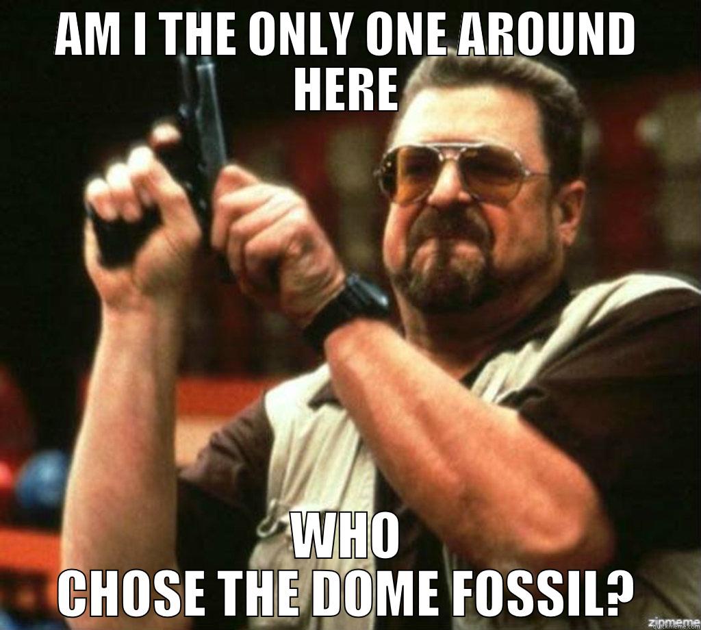 Am I the only one around here who chose the Dome Fossil? - AM I THE ONLY ONE AROUND HERE WHO CHOSE THE DOME FOSSIL? Misc