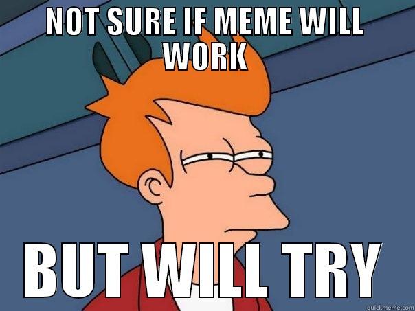 NOT SURE IF MEME WILL WORK BUT WILL TRY Futurama Fry