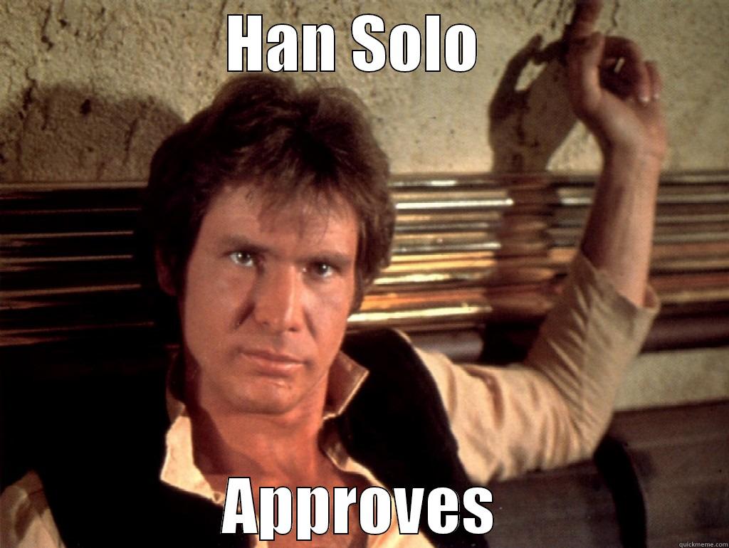 Han solo approves - HAN SOLO  APPROVES Misc