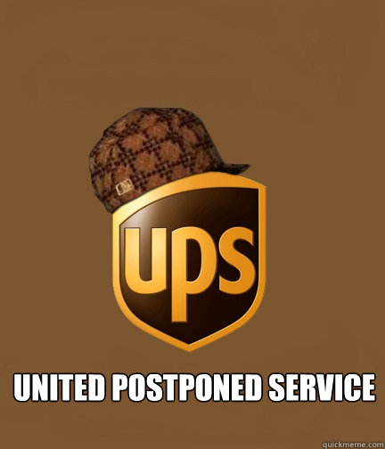 UNITED POSTPONED SERVICE  - UNITED POSTPONED SERVICE   Scumbag UPS