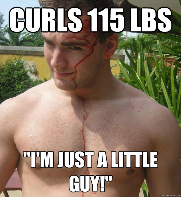 Curls 115 lbs 