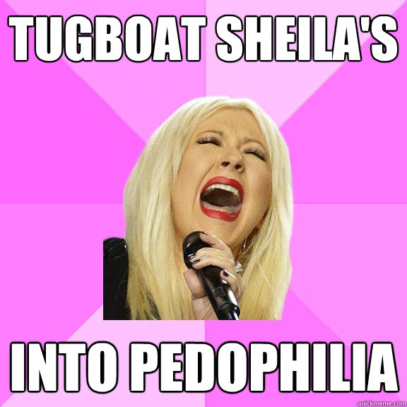 Tugboat sheila's into pedophilia   Wrong Lyrics Christina