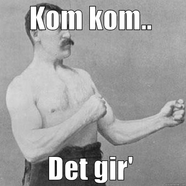 Politi slåskamp - KOM KOM.. DET GIR' overly manly man