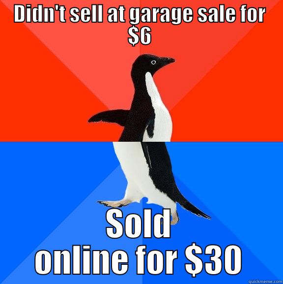 Cash Money - DIDN'T SELL AT GARAGE SALE FOR $6 SOLD ONLINE FOR $30 Socially Awesome Awkward Penguin