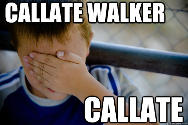 CALLATE WALKER CALLATE  Confession kid