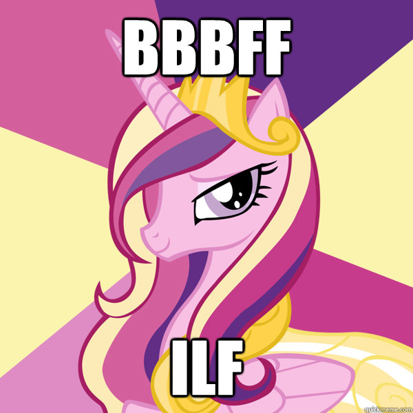 BBBFF ILF - BBBFF ILF  Advice Pony Cadence