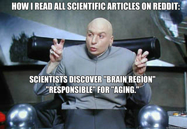 How I read all scientific articles on Reddit: Scientists discover 