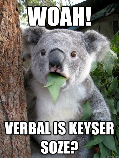 Woah! Verbal is Keyser Soze?  koala bear