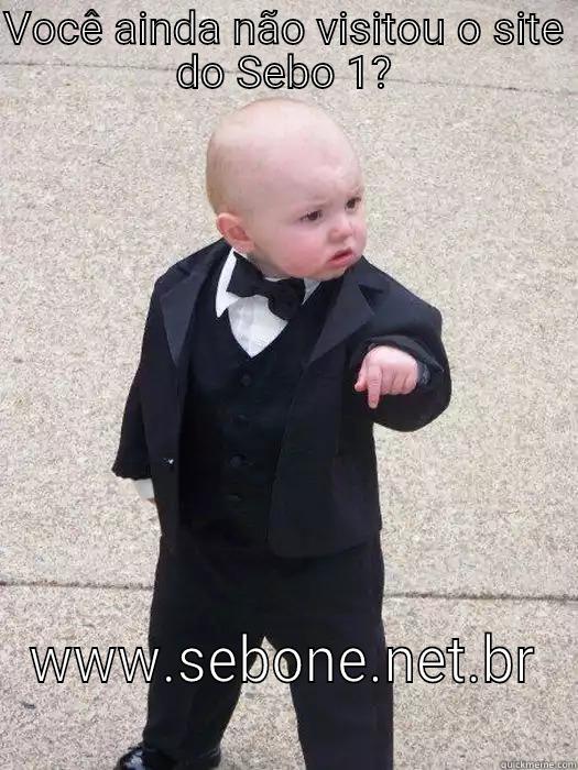 VOCÊ AINDA NÃO VISITOU O SITE DO SEBO 1? WWW.SEBONE.NET.BR Baby Godfather