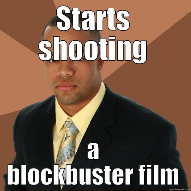 Created by a black man - STARTS SHOOTING A BLOCKBUSTER FILM Successful Black Man