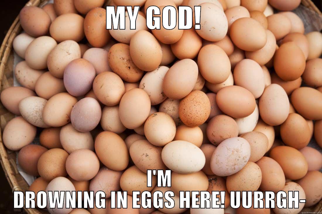 MY GOD!   I'M DROWNING IN EGGS HERE! UURRGH- Misc