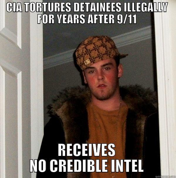 CIA Torture Report - CIA TORTURES DETAINEES ILLEGALLY FOR YEARS AFTER 9/11 RECEIVES NO CREDIBLE INTEL Scumbag Steve