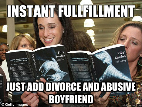 Instant fullfillment just add divorce and abusive  boyfriend  Perverted White Woman