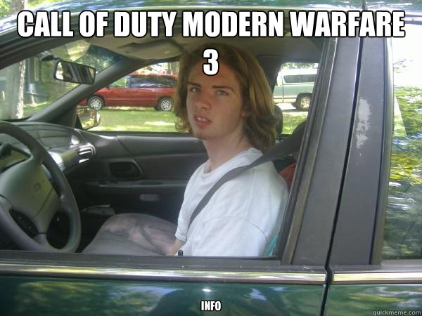 call of duty Modern warfare 3 info  Scumbag Common Tater