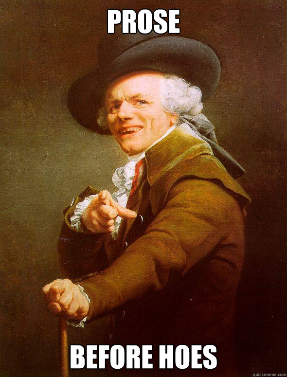 Prose Before Hoes - Prose Before Hoes  Joseph Ducreux