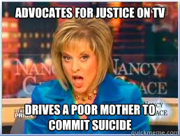 ADVOCATES FOR JUSTICE ON TV DRIVES A POOR MOTHER TO COMMIT SUICIDE  