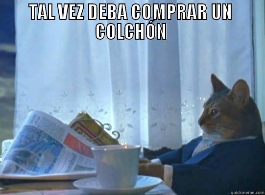 TAL VEZ DEBA COMPRAR UN COLCHÓN  Misc