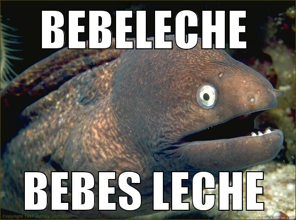 BEBELECHE BEBES LECHE Bad Joke Eel