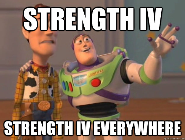 Strength IV Strength IV everywhere   Buzz Lightyear