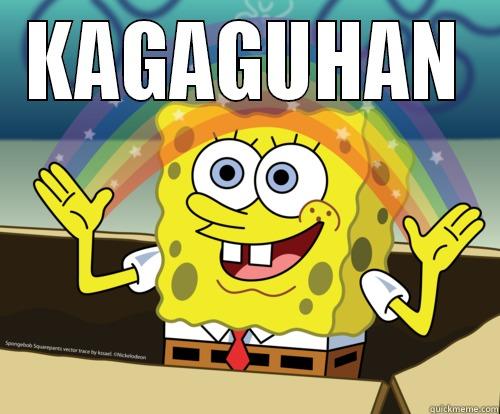 KAGAGUHAN  Spongebob rainbow