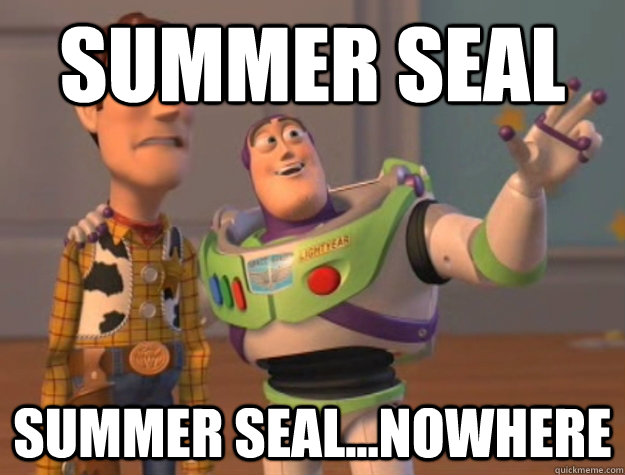 summer seal summer seal...nowhere  Buzz Lightyear