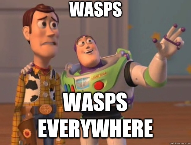 Wasps Wasps everywhere  Toy Story