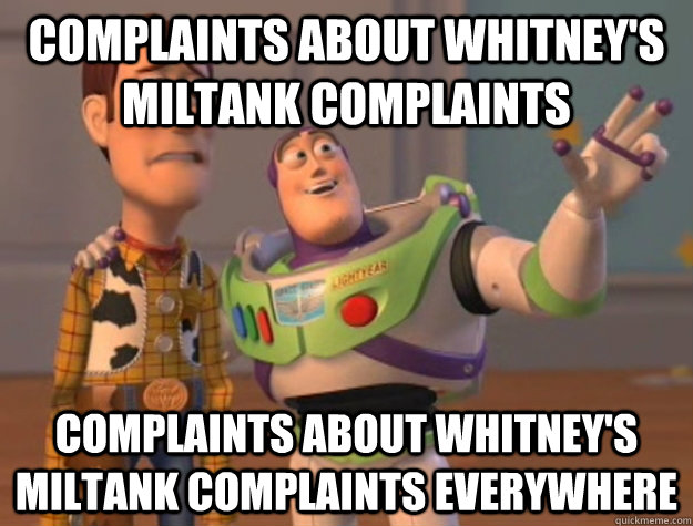 Complaints about Whitney's miltank complaints Complaints about Whitney's miltank complaints everywhere  Buzz Lightyear