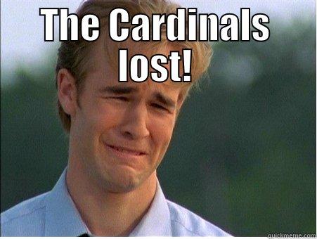  THE CARDINALS LOST! 1990s Problems