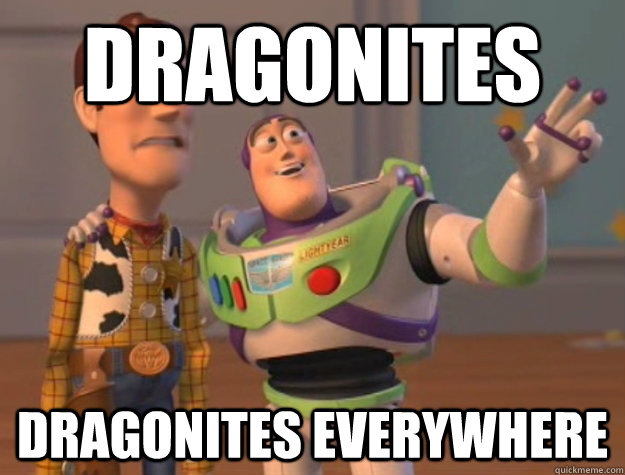 Dragonites dragonites everywhere  Buzz Lightyear