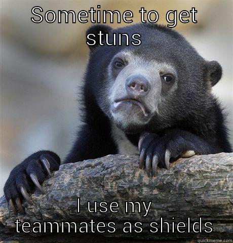 confession ac - SOMETIME TO GET STUNS I USE MY TEAMMATES AS SHIELDS Confession Bear