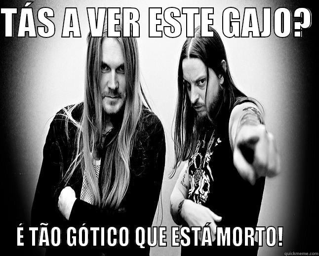 Darkthrone band - TÁS A VER ESTE GAJO?  É TÃO GÓTICO QUE ESTÁ MORTO!     Misc