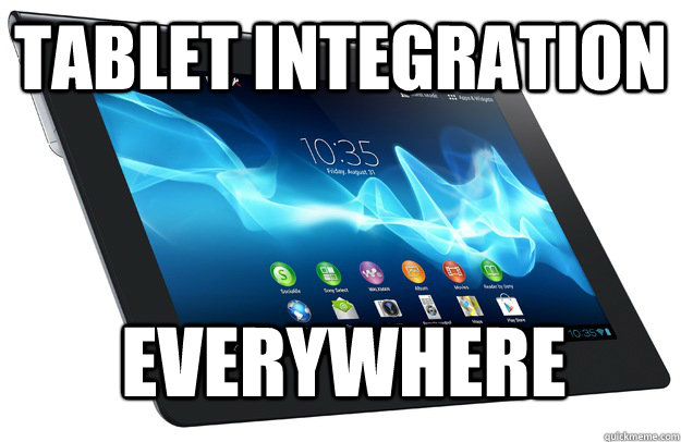 Tablet Integration Everywhere - Tablet Integration Everywhere  Misc